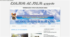 Desktop Screenshot of ekajaya-ac.com